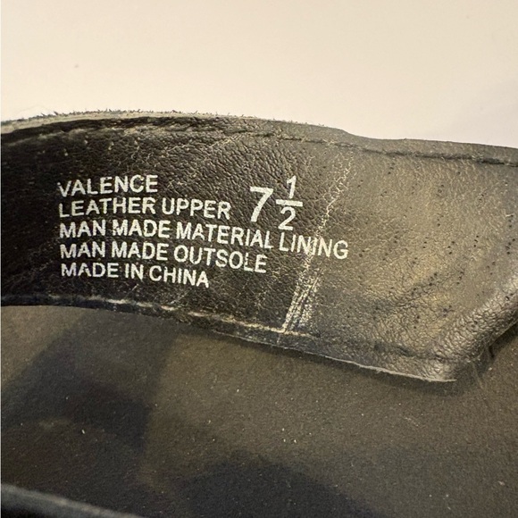 Yellow Box Valence leather beaded flip flops sandals size 7.5 - Picture 9 of 11